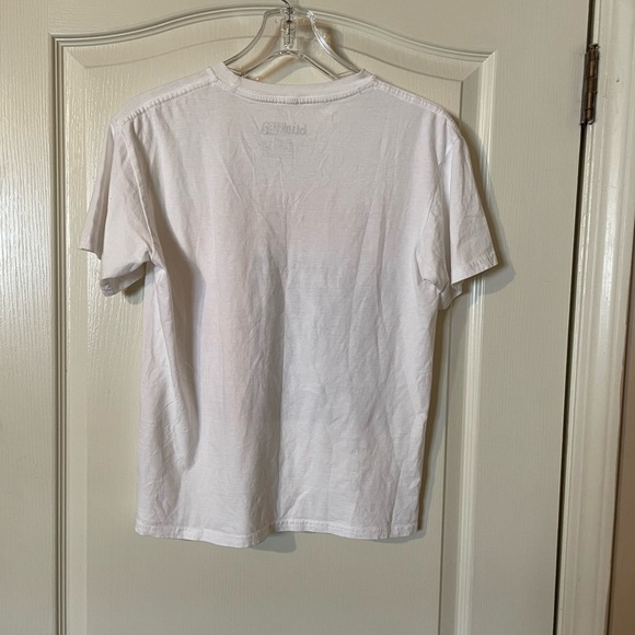 Blink 182 Rock Band Graphic Print White Tee T-Shirt Top Size S 100% Cotton - Picture 5 of 5
